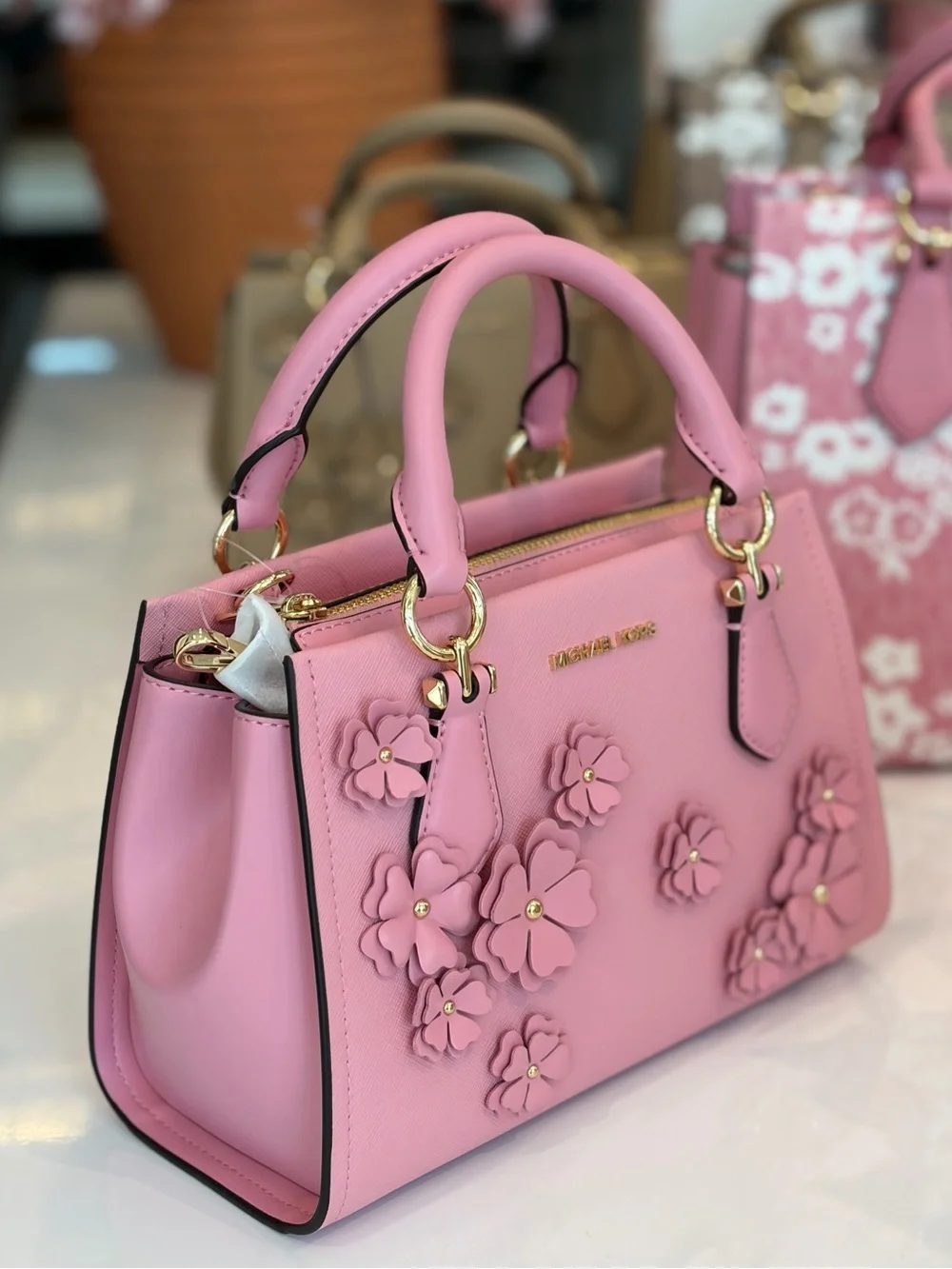 MICHAEL KORS  Marilyn Small Embellished Satchel